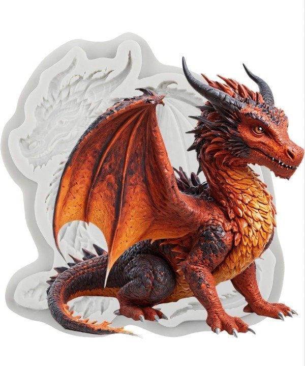 Producto - molde silicón dragón s1908