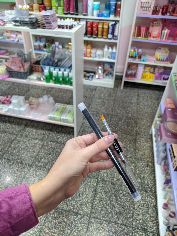 Producto - Pincel doble con espátula