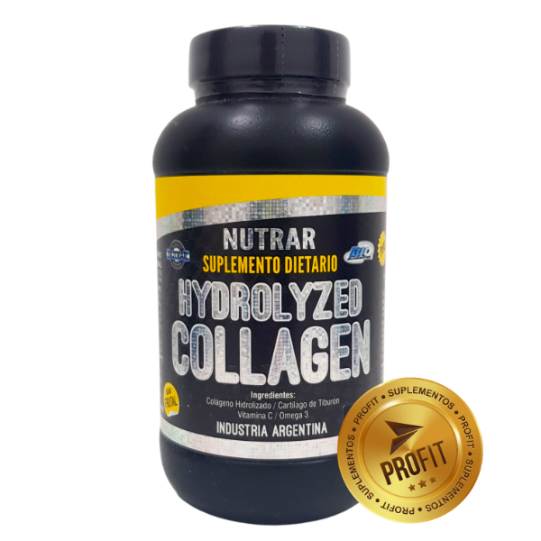 Producto - COLÁGENO HIDROLIZADO (200 gr) - Puro con Omega 3 y Cartílago de Tiburón - Nutrar