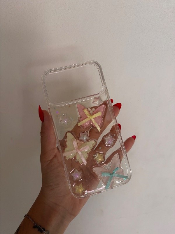 Producto - Case Butterfly + Estrellas