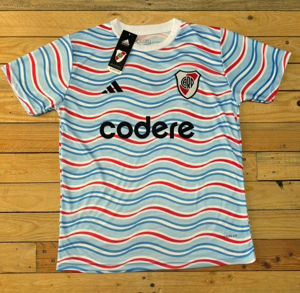 Producto - RIVER PLATE PREMATCH CELESTE