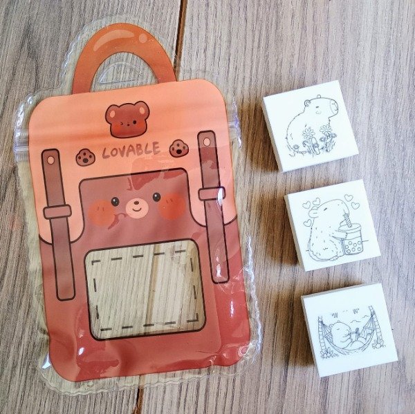 Producto - Kit de sellos Capibara