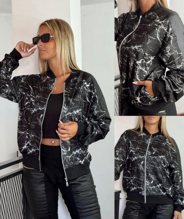 Producto - LINEA CLEO Campera combinada damaris