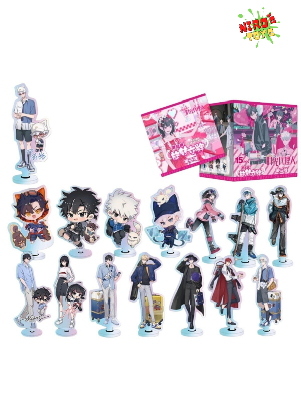 Producto - Figuras de acrílico set x15 (8-12cm) - Figura Link Clic - Nirostoys