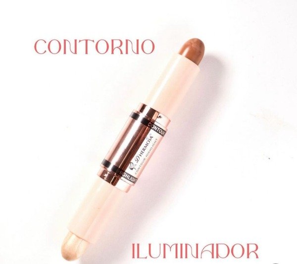 Producto - DHERMOSA CONTORNO E ILUMINADOR EN BARRA, 2 EN 1