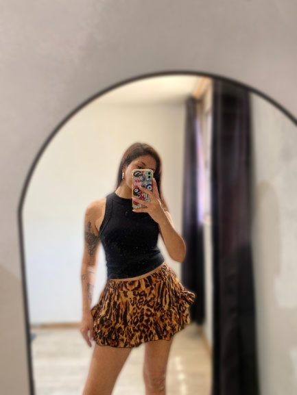 Producto - Short Pollera Print