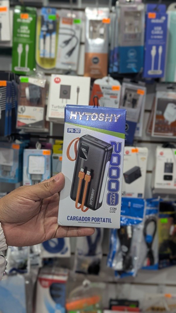 Producto - Cargador portátil Hytoshy 20.000 mAh