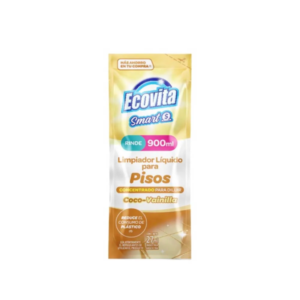 Producto - Limpiador pisos ECOVITA COCO-VAI CONCENTRADO 27ml-rinde 900ml