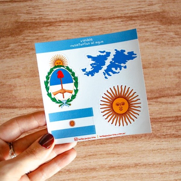 Producto - Plancha de vinilo - Patria Argentina