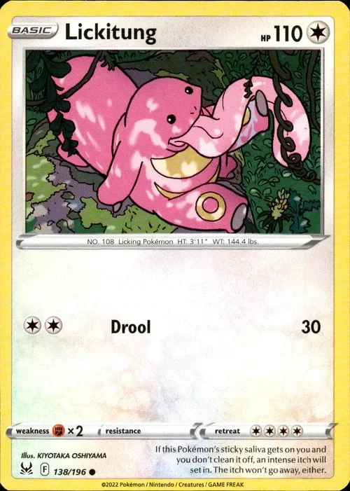 Producto - Lickitung - 138/196 - Lost Origin