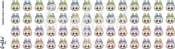 Producto - Transfer Color UV Labubu 001