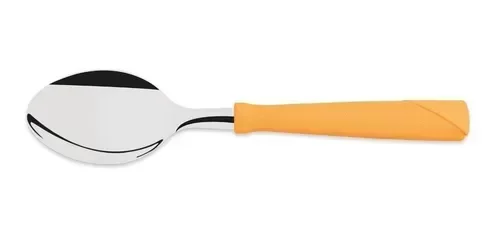 Producto - CUCHARA DE MESA NEW KOLOR NARANJA UNITARIO TRAMONTINA