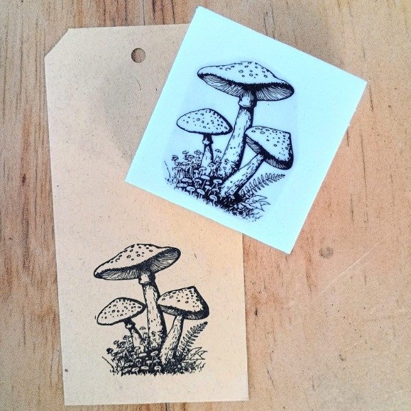 Producto - Sello Hongos 5x5 cm