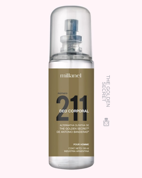 Producto - Deo Corporal 211 - Golden