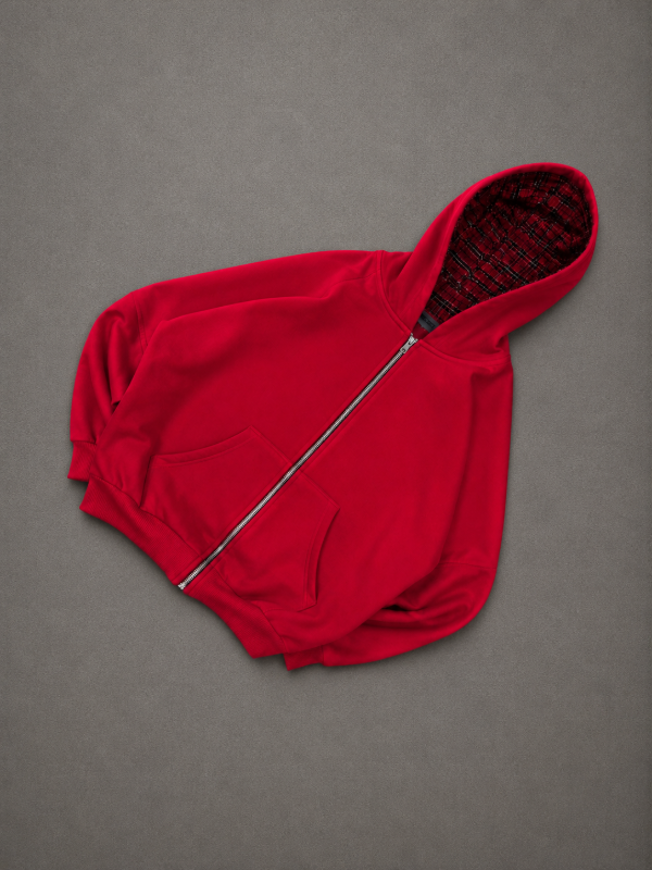 Producto - Zip Hoodie  Crimson