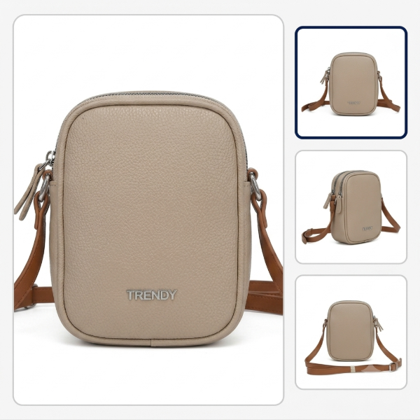 Producto - BANDOLERA TRENDY - BEIGE