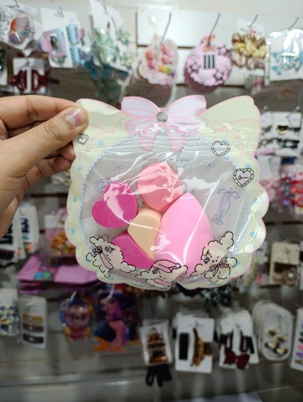 Producto - Set de esponjitas de maquillaje x5