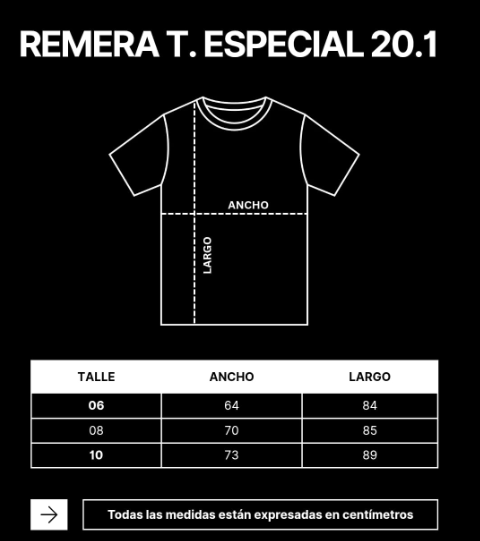 Producto - REMERA ALGODON PEINADO 20.1 TALLE ESPECIAL - 3