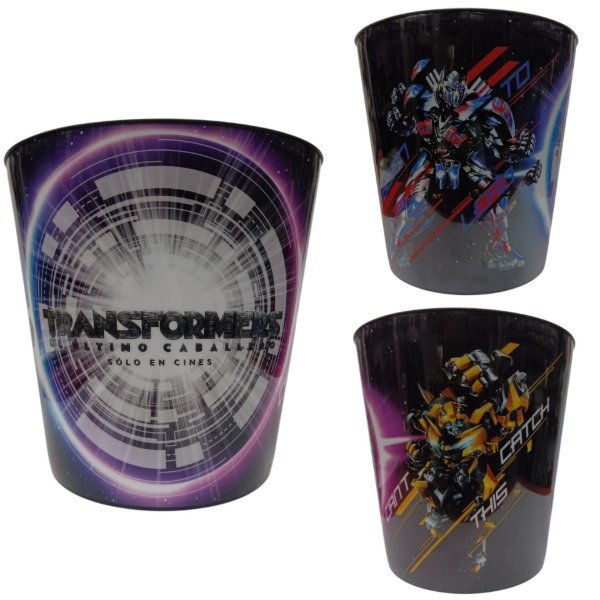 Producto - Balde Transformers El Ultimo Caballero Cinepolis Mexico