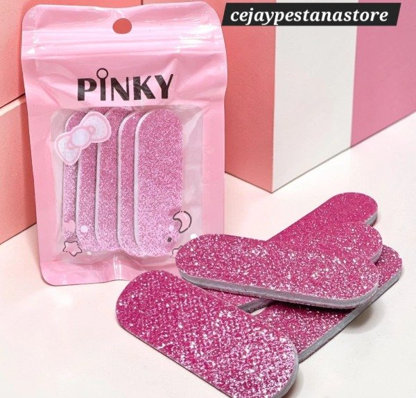 Producto - MINI LIMA GLITTER X 5U PINKY
