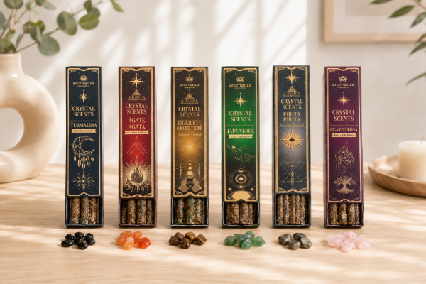 Producto - Sahumerios Crystal Scents Linea Hindú - 0
