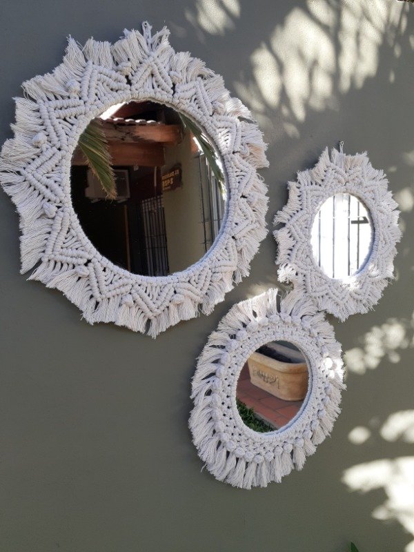 Producto - ESPEJOS MACRAME