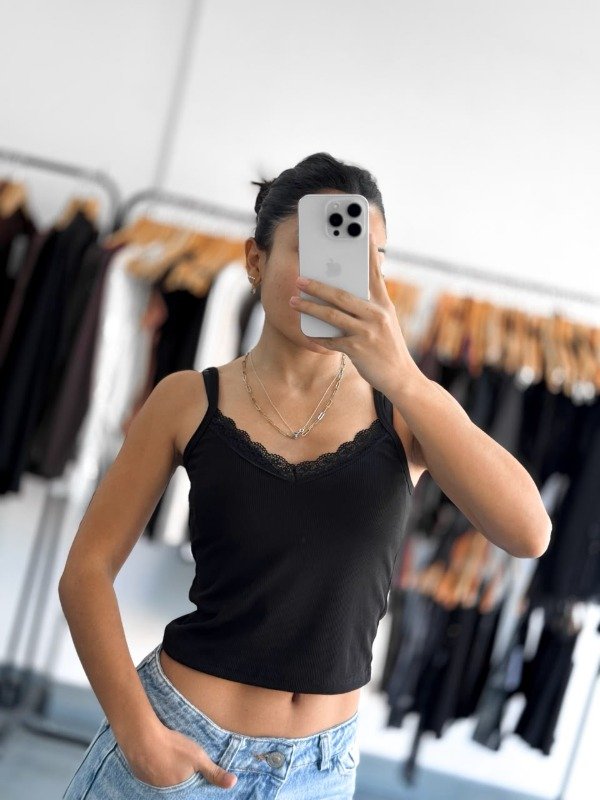 Producto - Top Verona negro