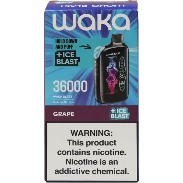 Producto - (POD DESCARTABLE) WAKA 36K BLAST - GRAPE