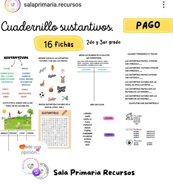 Producto - Sustantivos