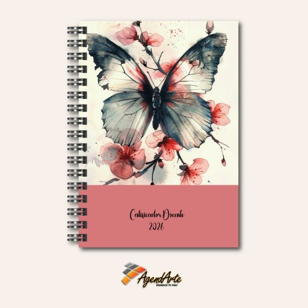 Producto - Calificadores Docentes 10 Cursos - Tapa Dura A5 - Diseño 1