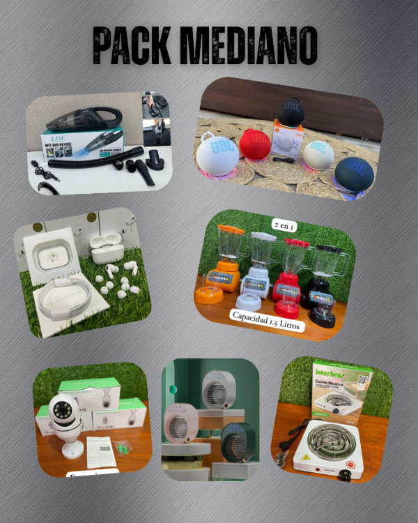 Producto - Pack Mediano Electronica