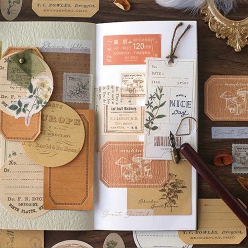 Producto - Stickers y Papeles para Journaling - Pine Branch