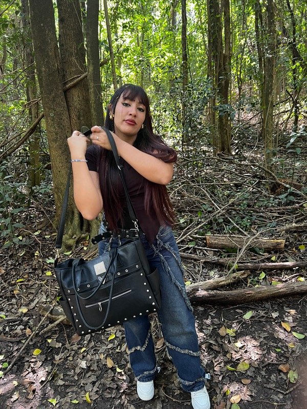 Producto - Tote bag universitario cuero