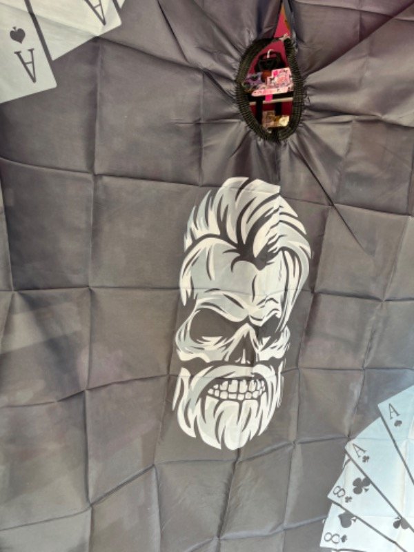 Producto - Capa calavera con cartas