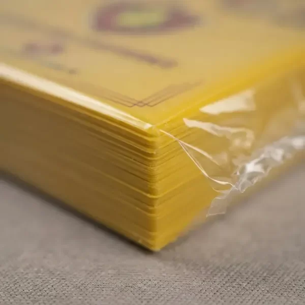 Producto - Sleeves Cartarium Standard 64x89 mm Amarillas Commander Pack x100 - 3