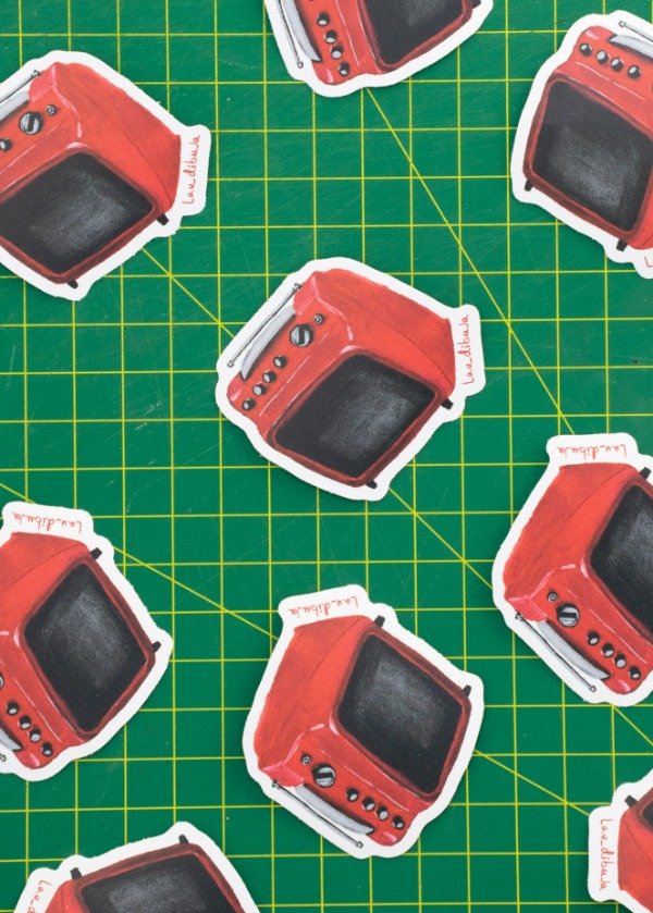 Producto - Sticker Tele Noblex Napoli