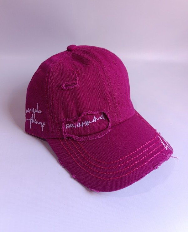 Producto - GORRO RASGADO FUCSIA