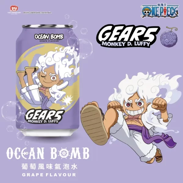 Producto - Lata Coleccionable Luffy Gear 5 - One Piece - Ocean Bomb