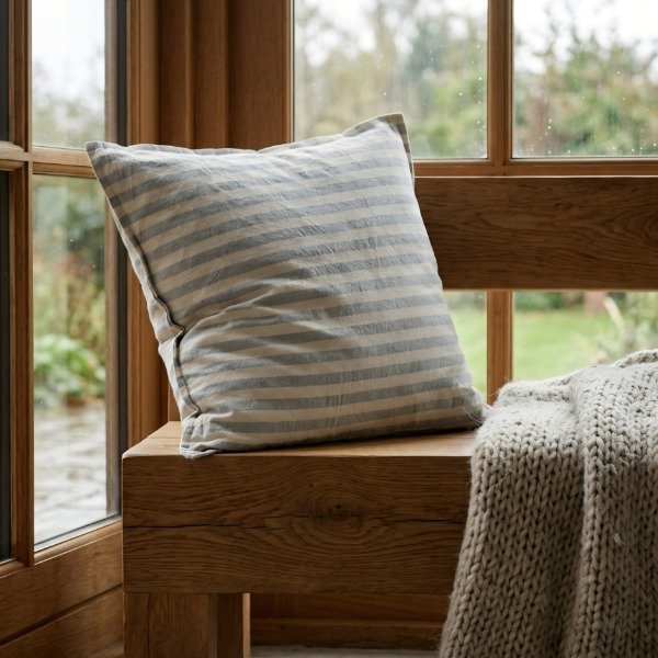 Producto - Almohadón Alba Celeste/Natural 50x50 - 3