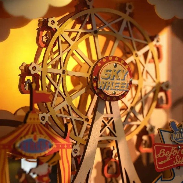 Producto - Robotime Rolife Carnaval al Atardecer (Sunset Carnival) AMT01 - 4