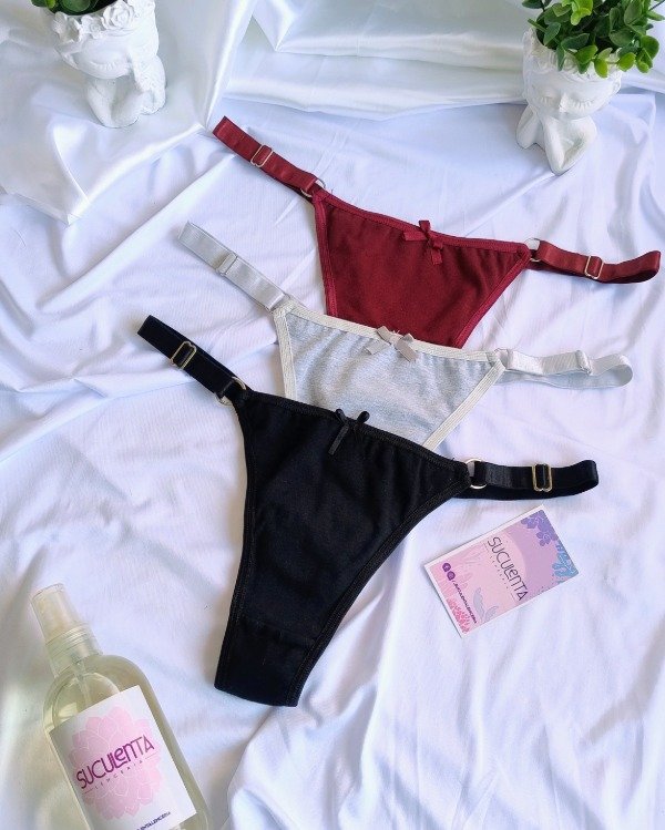 Producto - LESS REGULABLES SOFT - PACK BORDÓ, NEGRO, GRIS