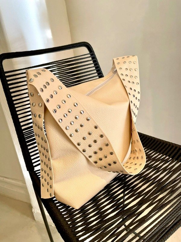 Producto - Cartera tote crema