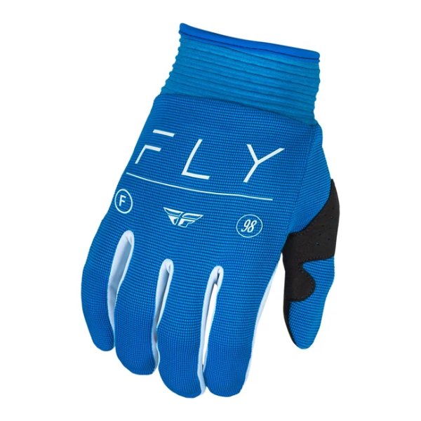 Producto - GUANTES DE CARRERAS FLY RACING F-16 BMX - AZUL VERDADERO/BLANCO E30