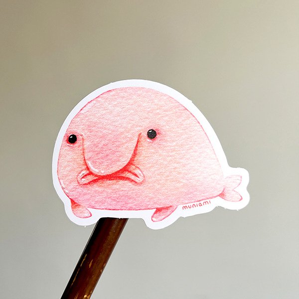 Producto - Sticker vinilo - Blobfish