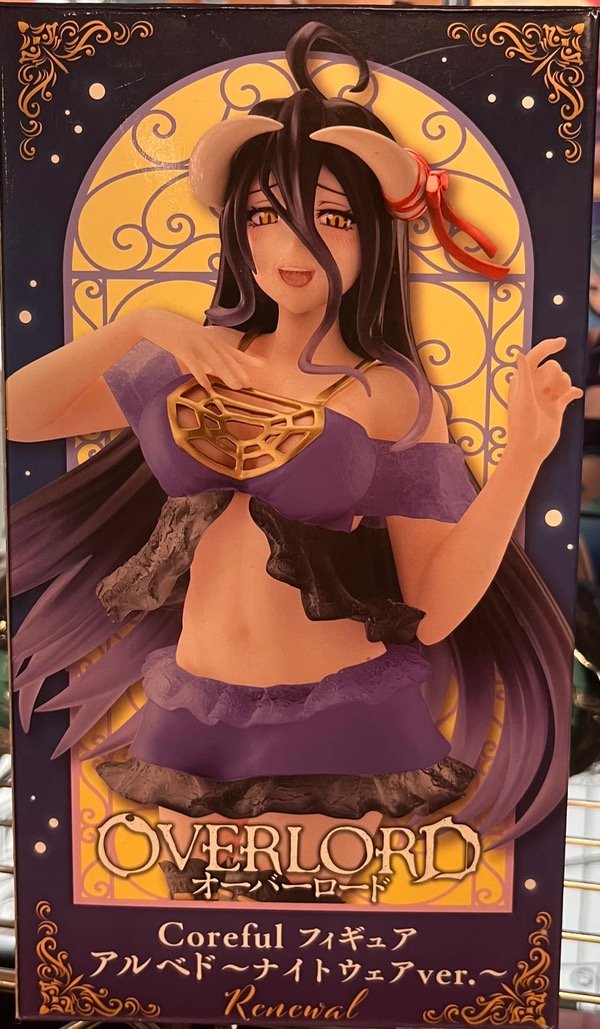 Producto - Figura Albedo Nightwear Overlord Coreful Taito