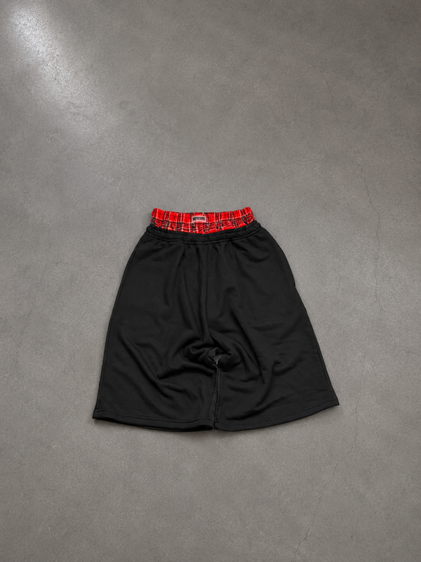 Producto - Bermuda Doble Cintura Red Line Negra - 1