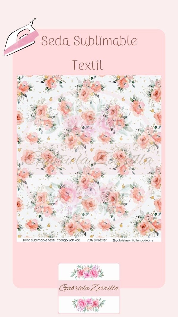 Producto - Seda Sublimable Textil Sch 468