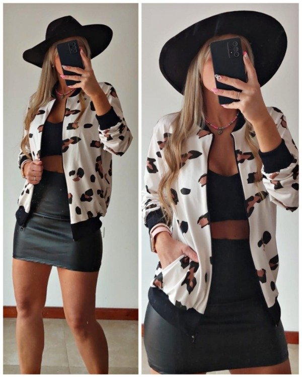 Producto - EXCLUSIVO ONLINE - Campera CREAM PRINT