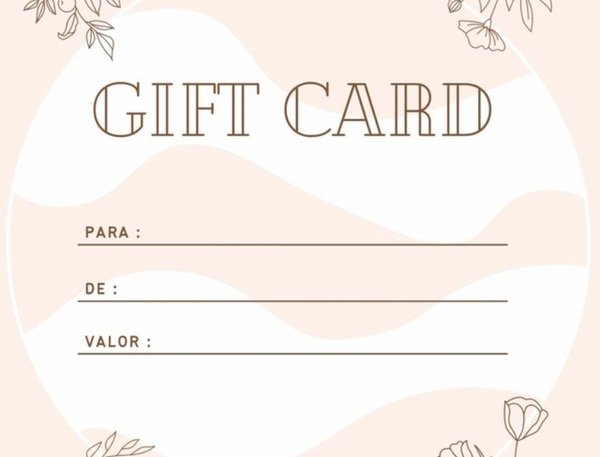 Producto - Gift Card (Personalizable)