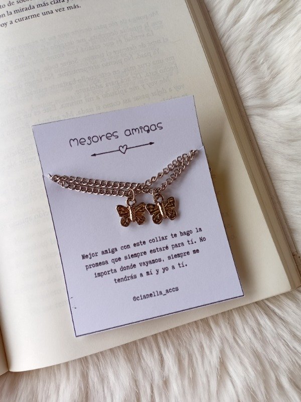 Producto - Collares para compartir mariposas